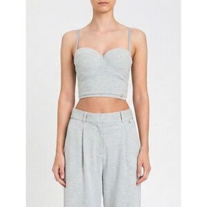Actitude Twinset Top Woman Grey
